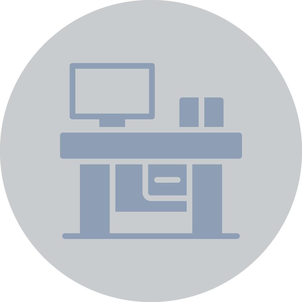 Desk Creative Icon Design vector