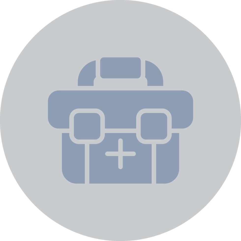 First Aid Kit Creative Icon Design vector