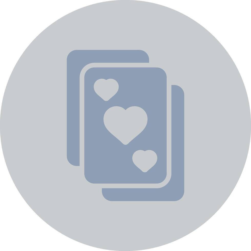 Playing Cards Creative Icon Design vector