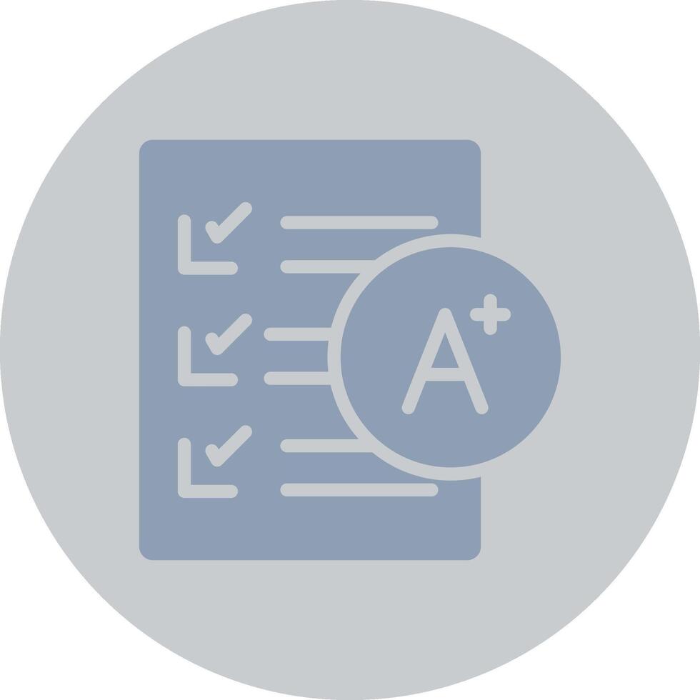 Grades Creative Icon Design vector