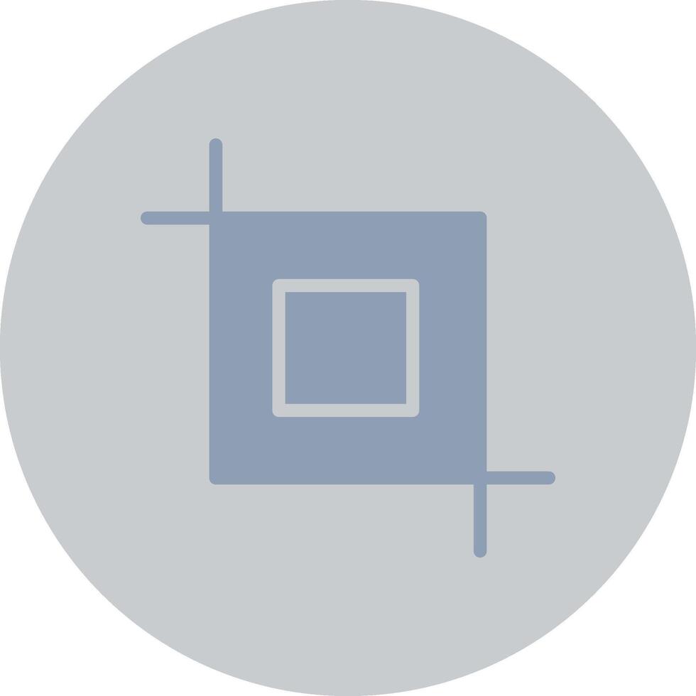 Crop Creative Icon Design vector