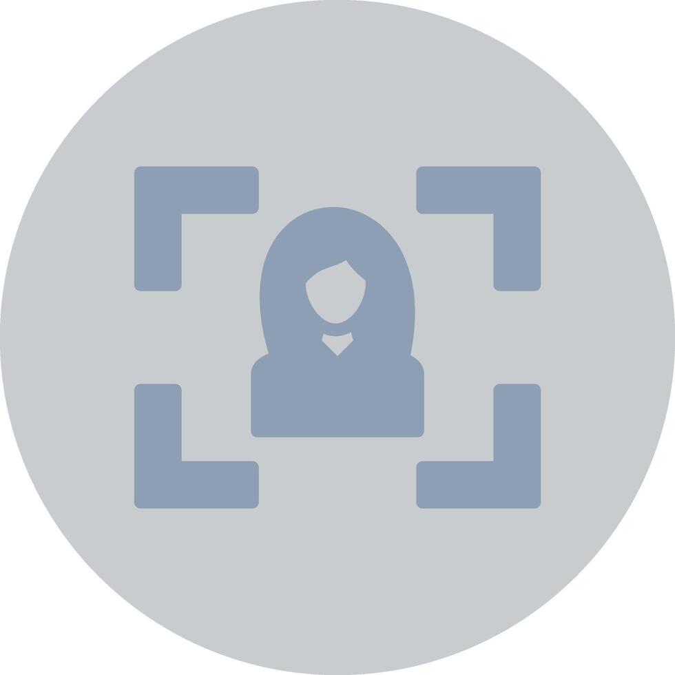 Portrait Creative Icon Design vector