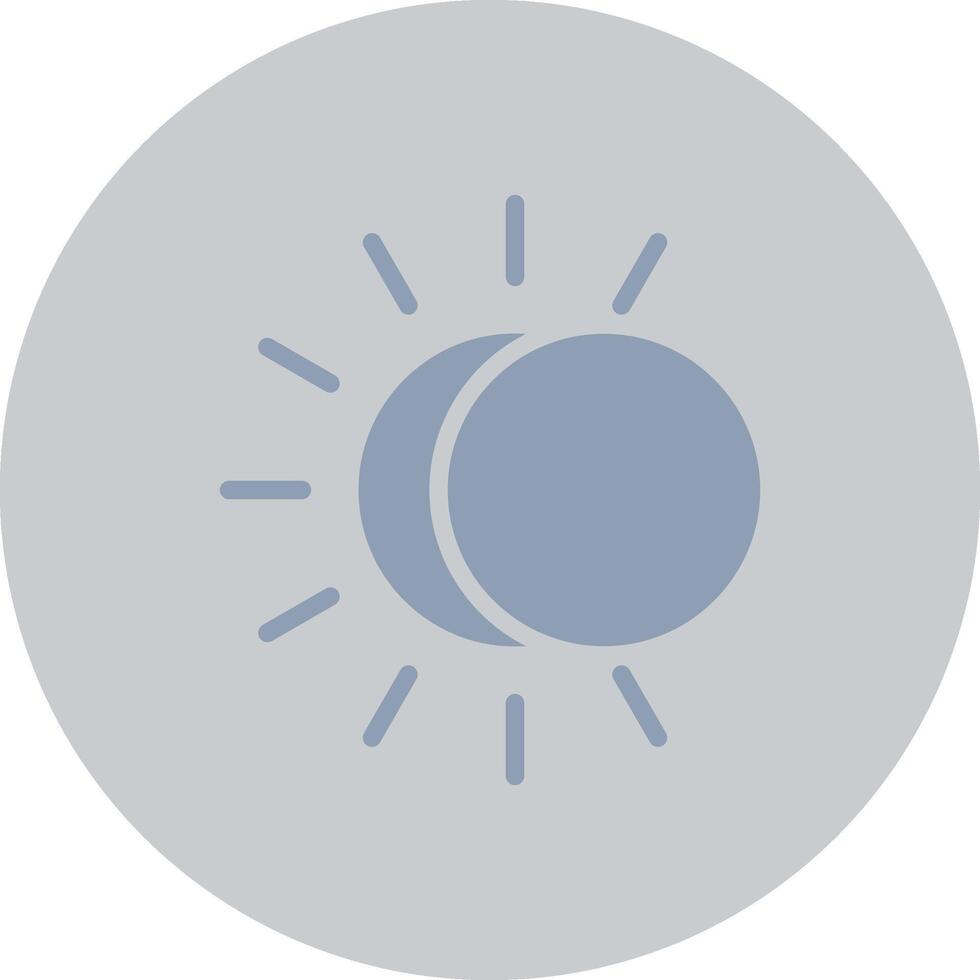Eclipse Creative Icon Design vector