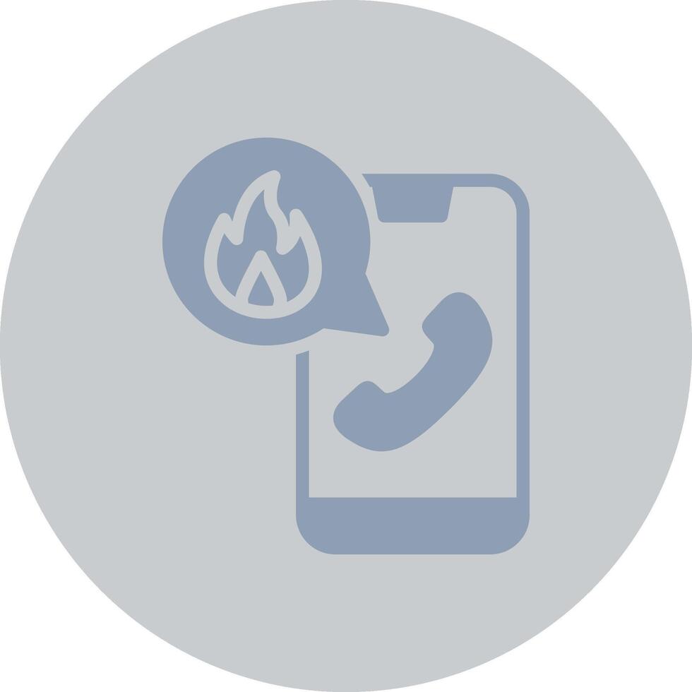 Emergency Call Creative Icon Design vector