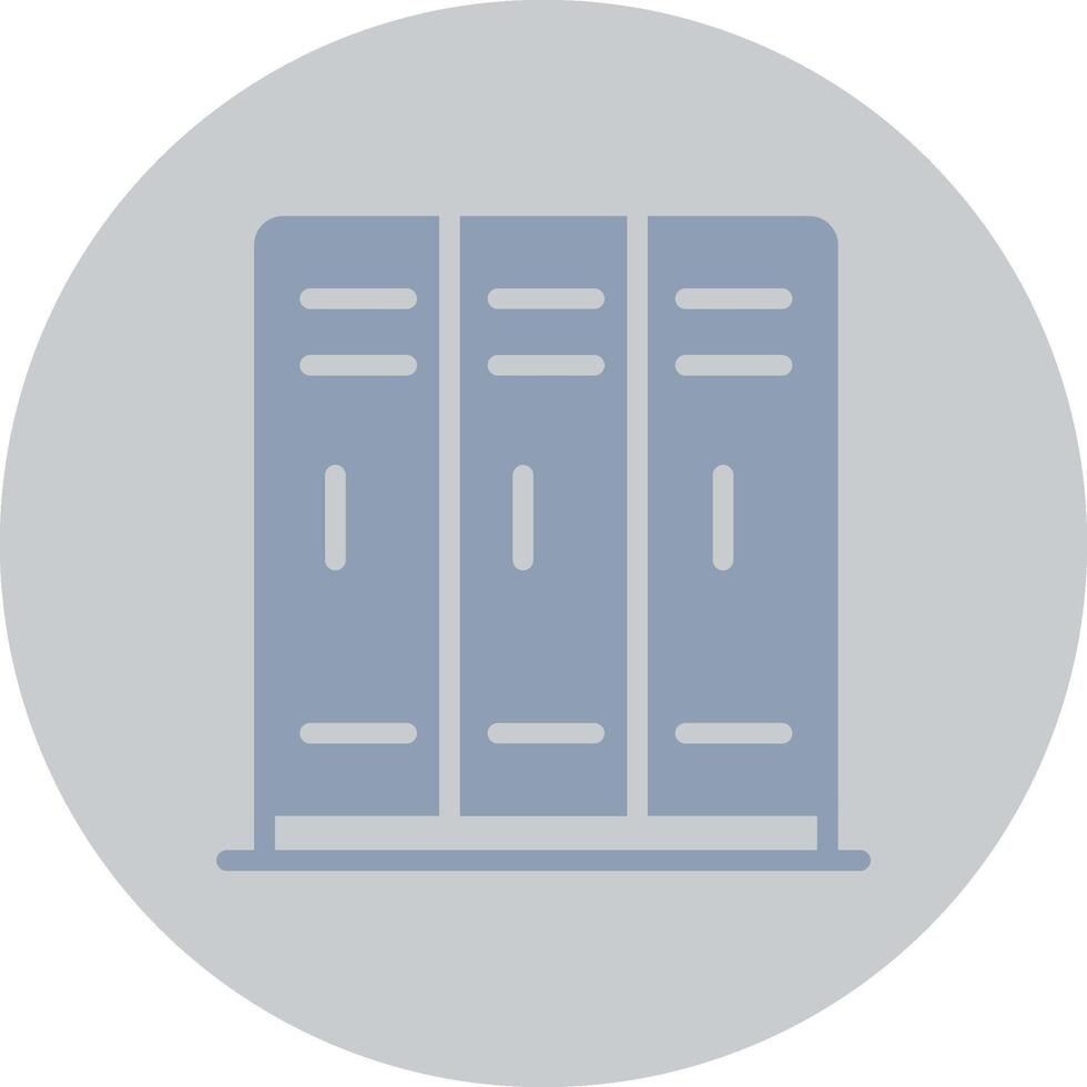 Lockers Creative Icon Design vector