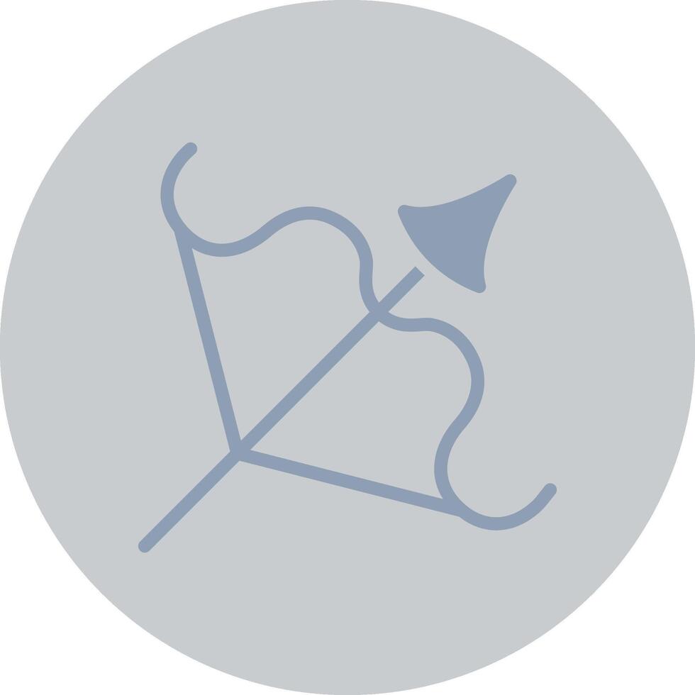Arrow Bow Creative Icon Design vector