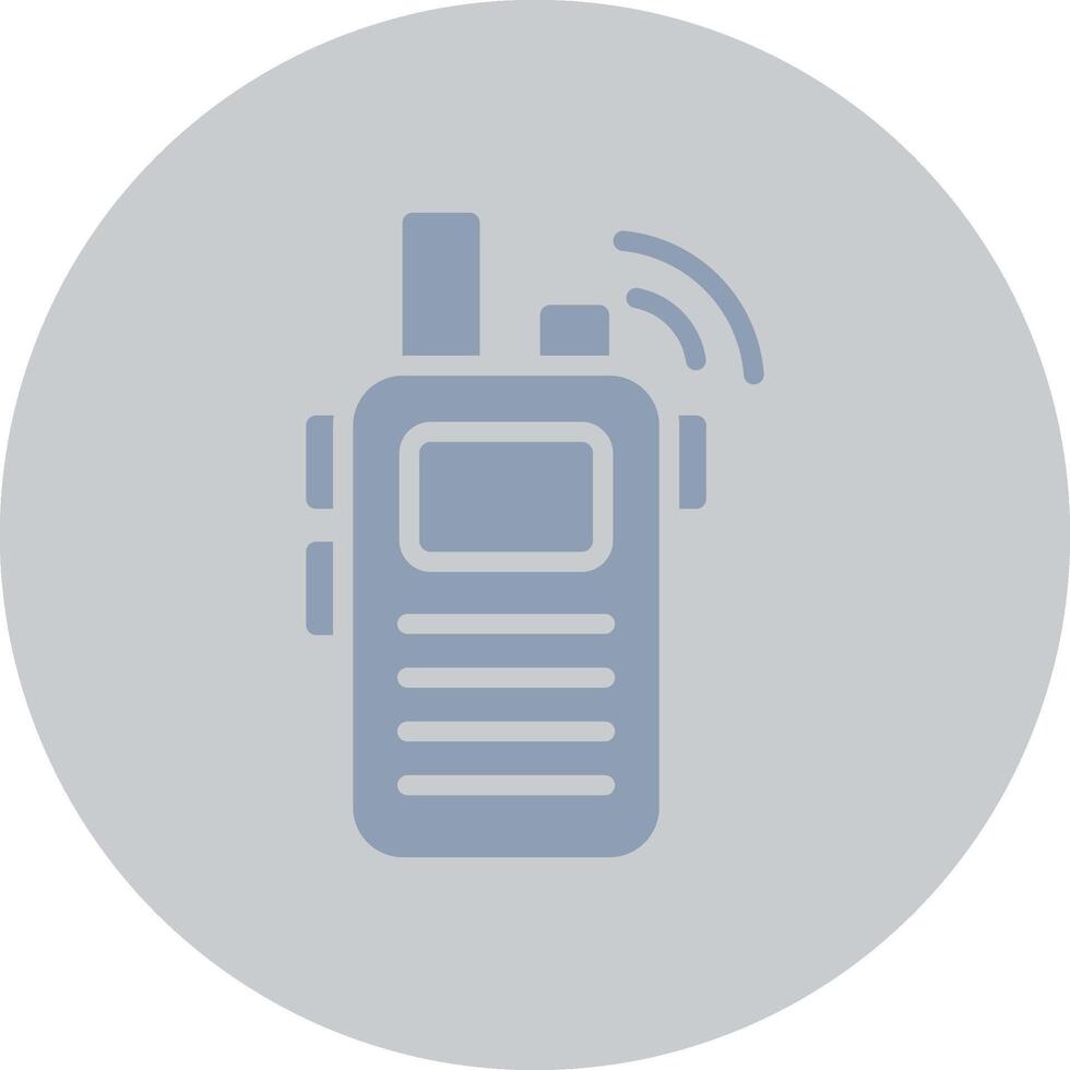 walkie talkies diseño de icono creativo vector