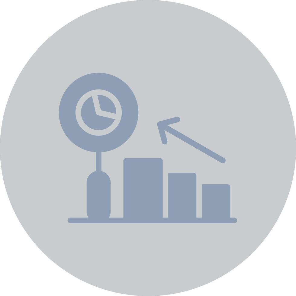 Predictive Analytics Creative Icon Design vector