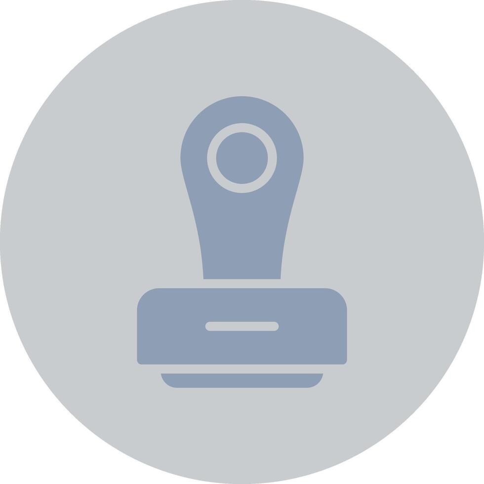 Stamp Creative Icon Design vector