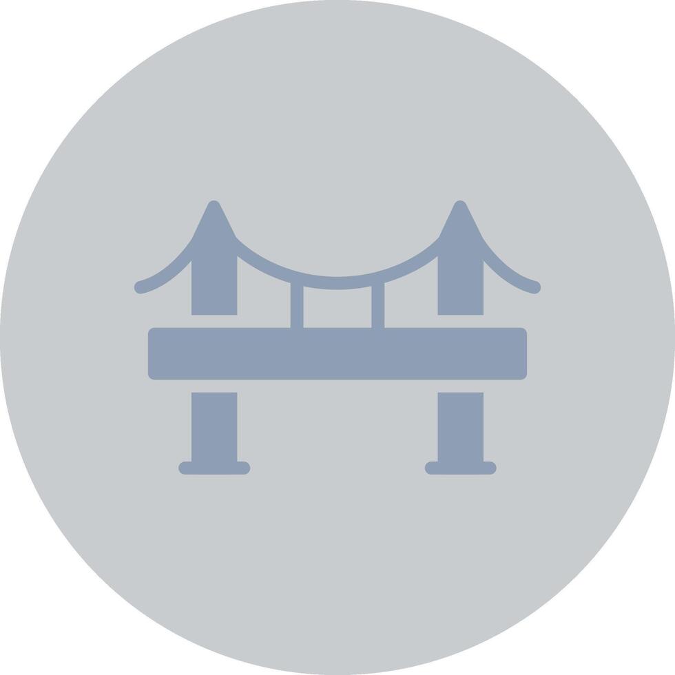 Bridge Creative Icon Design vector