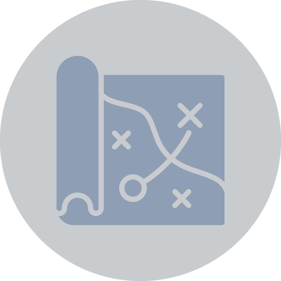 Map Creative Icon Design vector