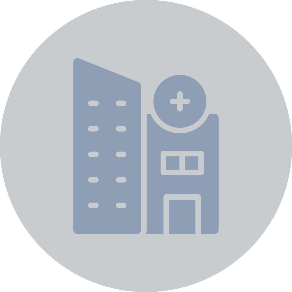 Hospital Property Creative Icon Design vector