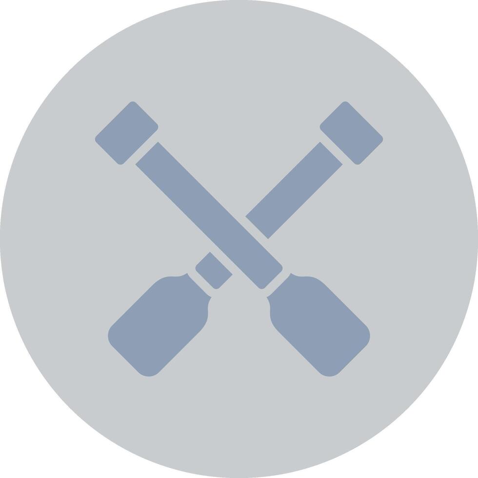 Rowing Creative Icon Design vector