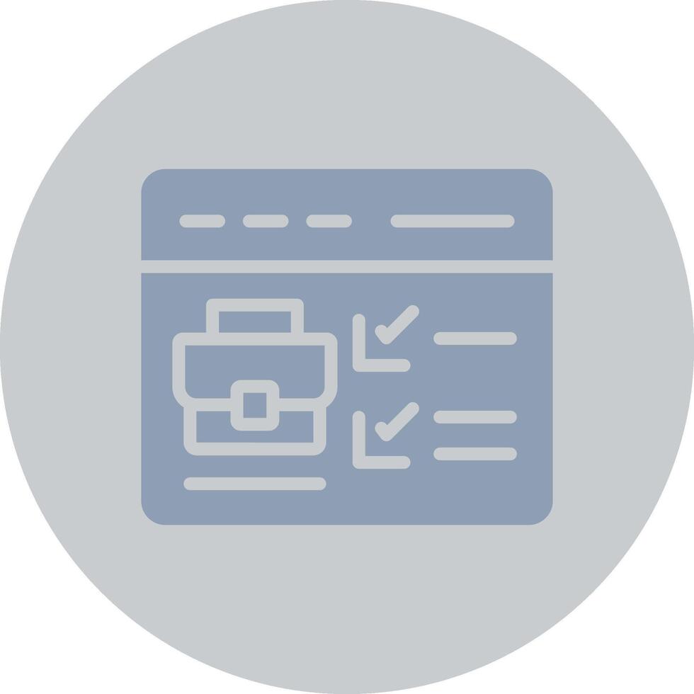 Job Opportunities Creative Icon Design vector