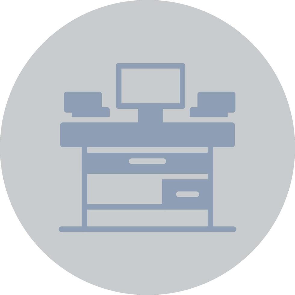 Desk Creative Icon Design vector