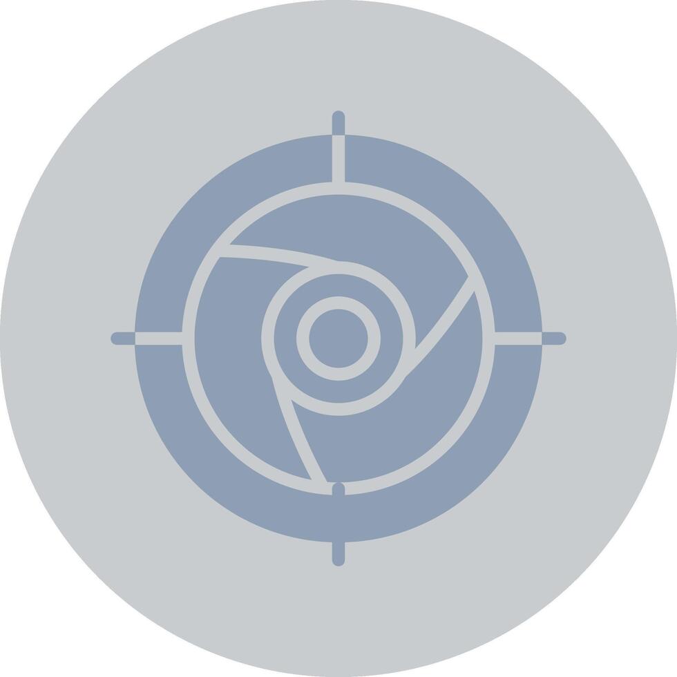 Shutter Creative Icon Design vector