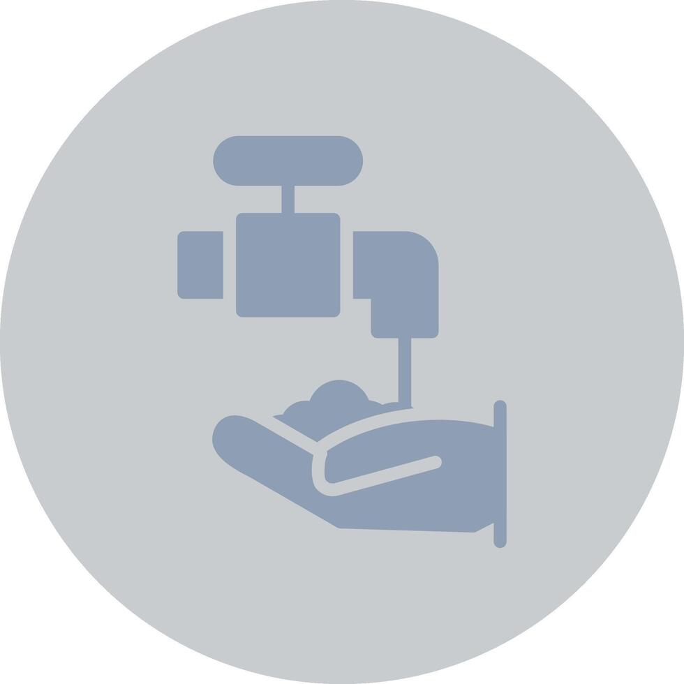 Handwash Creative Icon Design vector