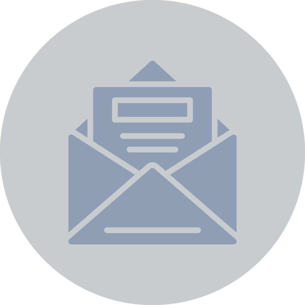 Open Email Creative Icon Design vector