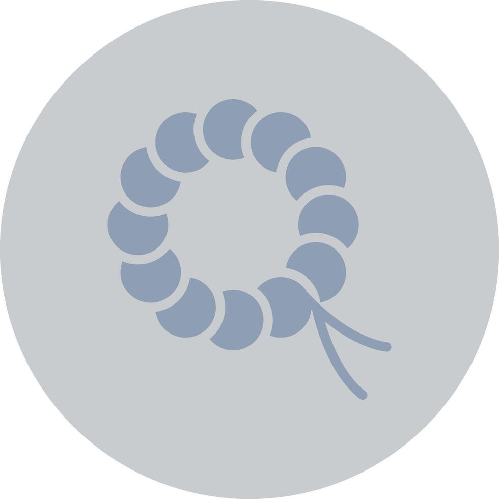 Rosary Creative Icon Design vector