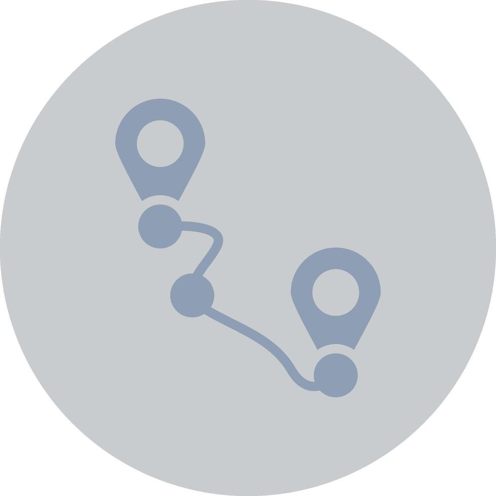 Tracking Creative Icon Design vector