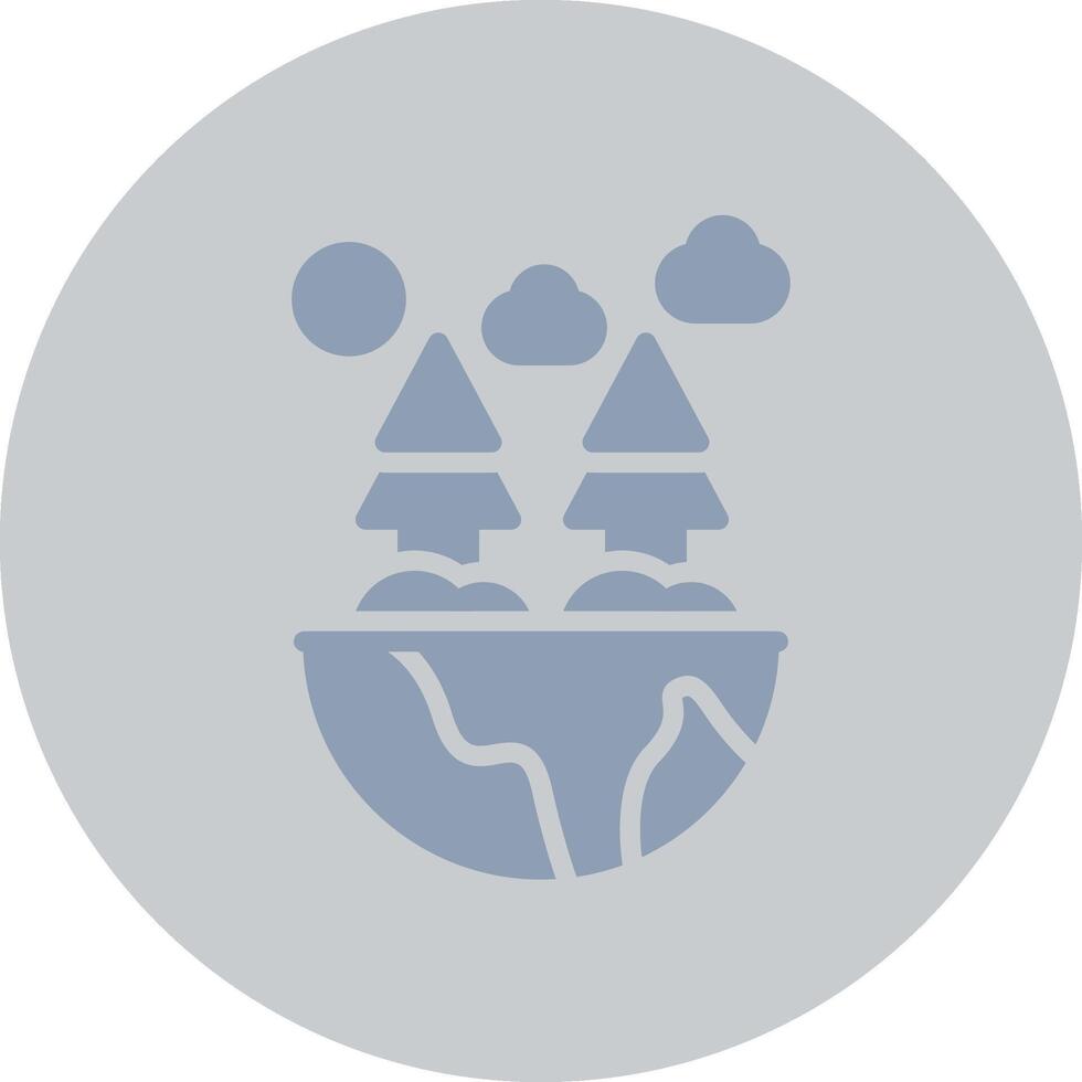 Green Environment Creative Icon Design vector