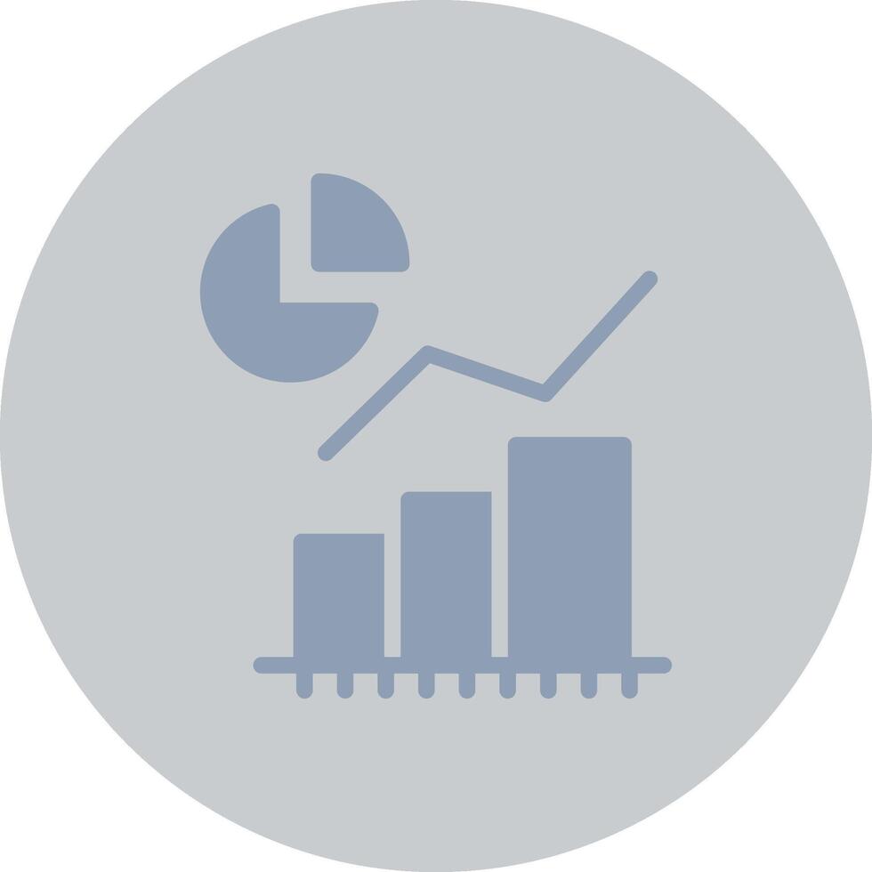 Statistical Analysis Creative Icon Design vector
