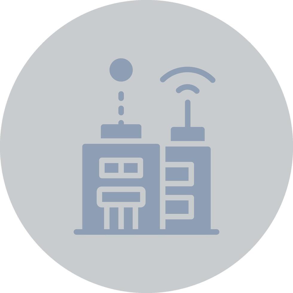Smart City Creative Icon Design vector