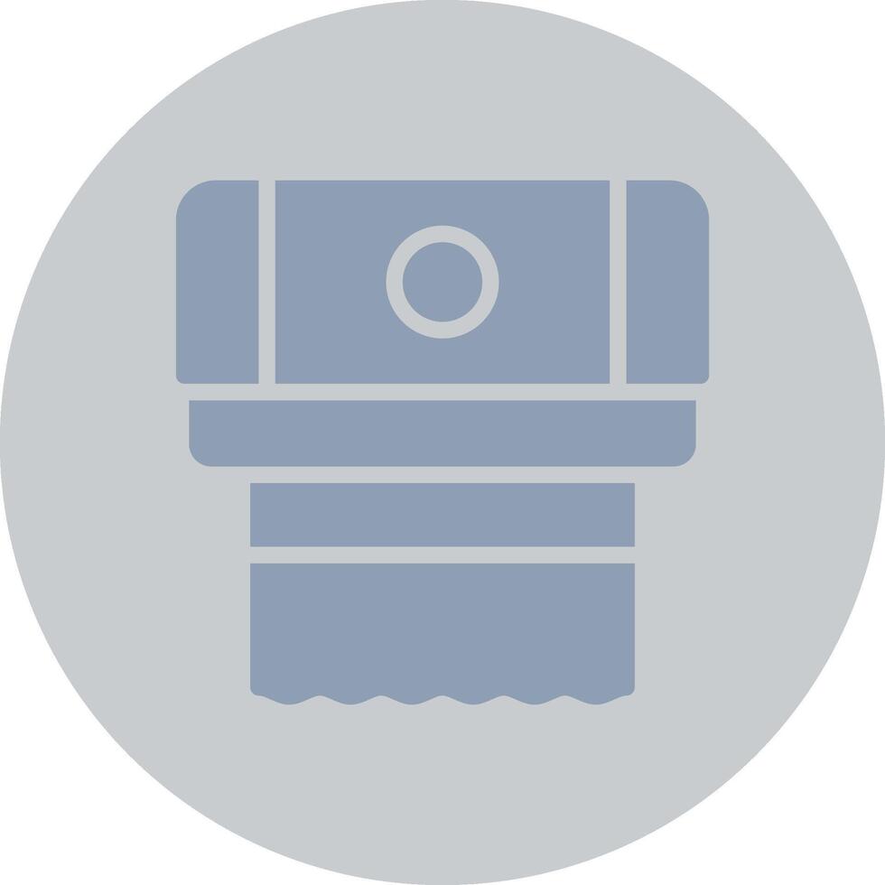 Paper Towel Creative Icon Design vector