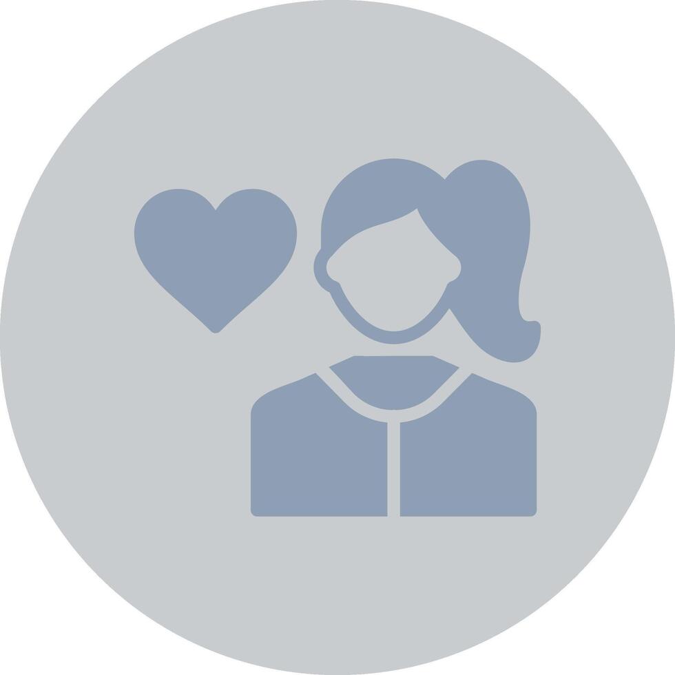 Woman Creative Icon Design vector