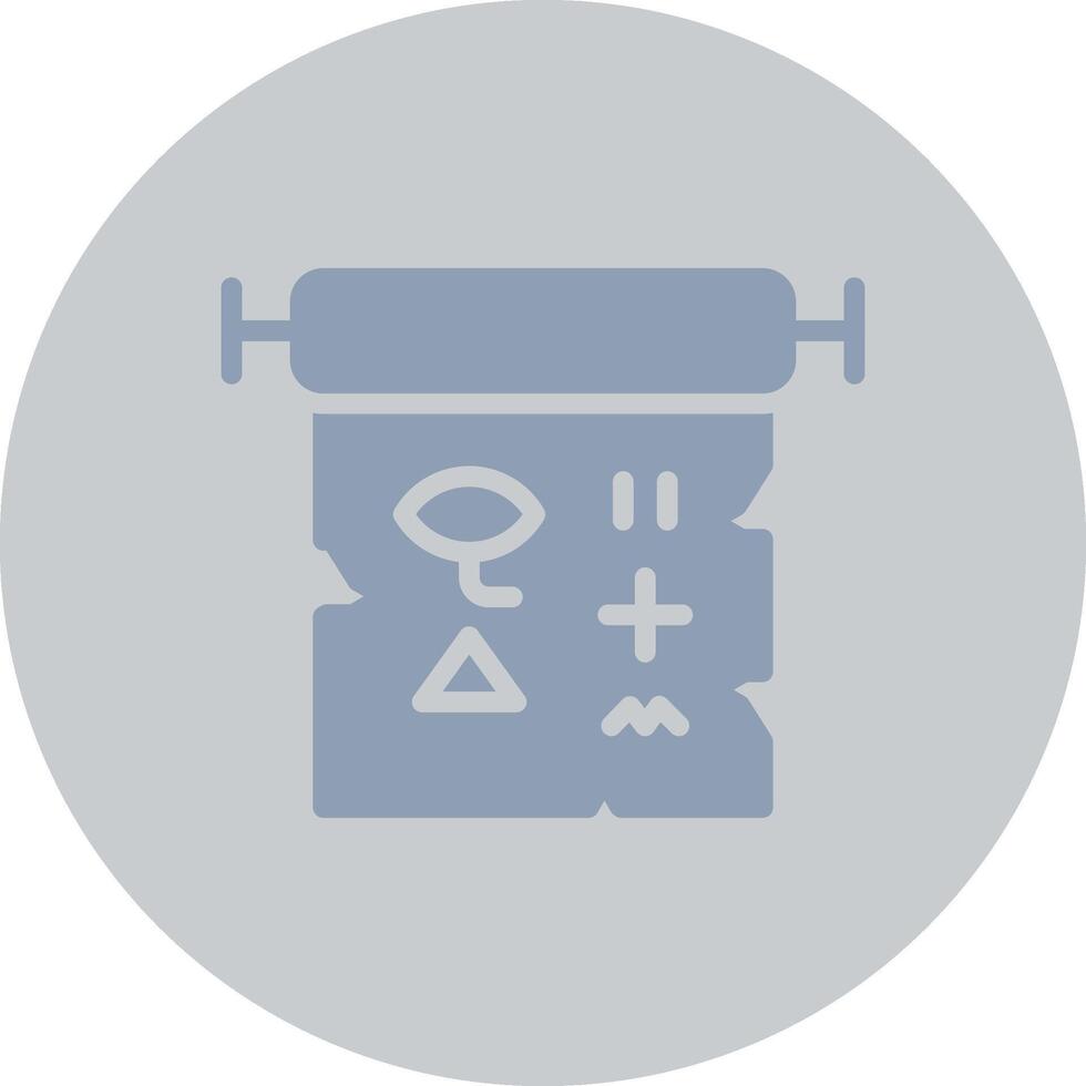 Hieroglyph Creative Icon Design vector