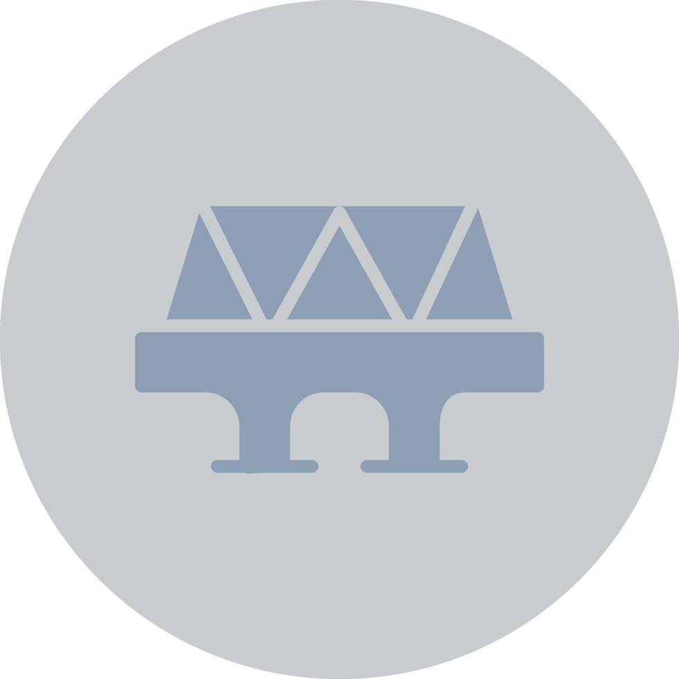 Bridge Creative Icon Design vector