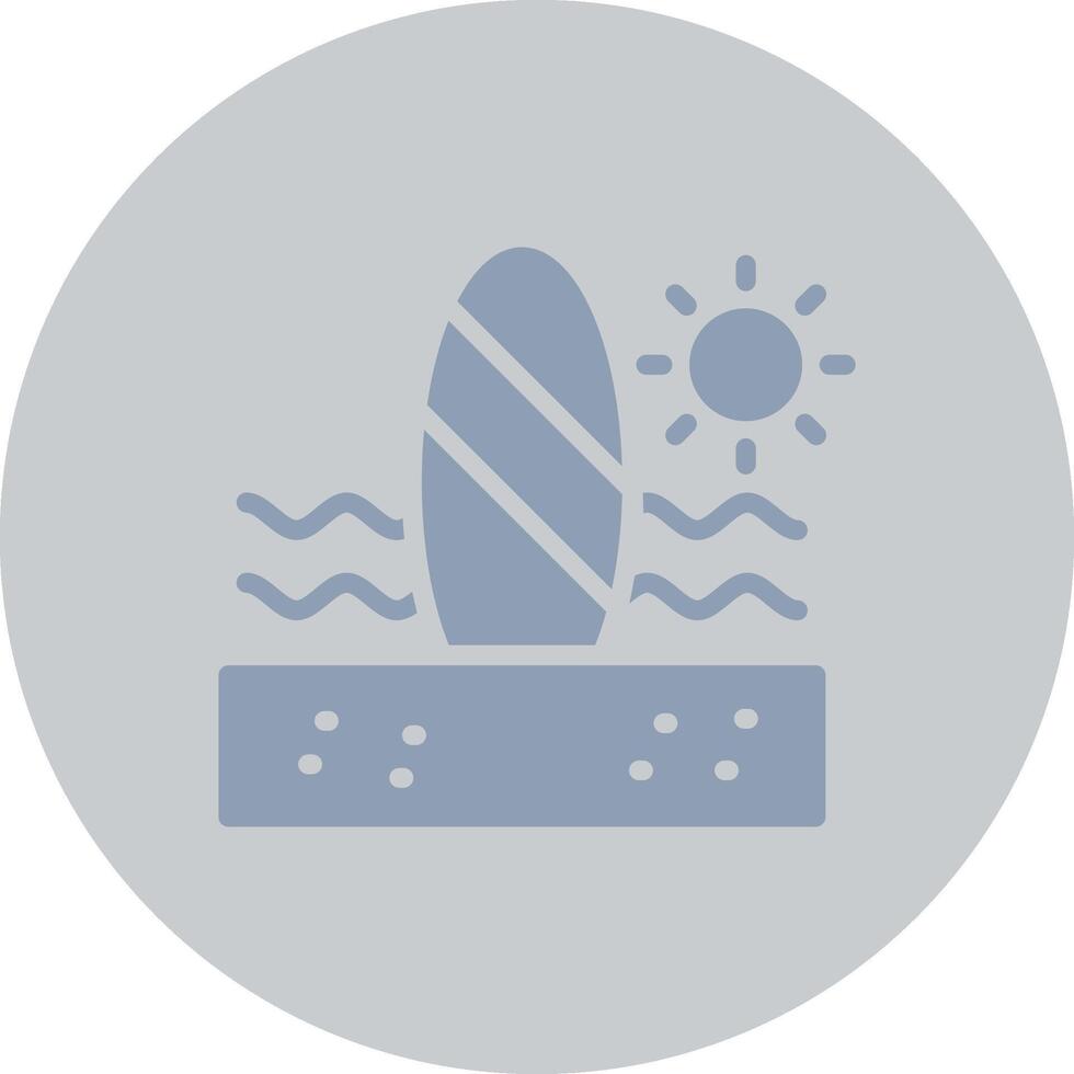 diseño de icono creativo de paddle surf vector