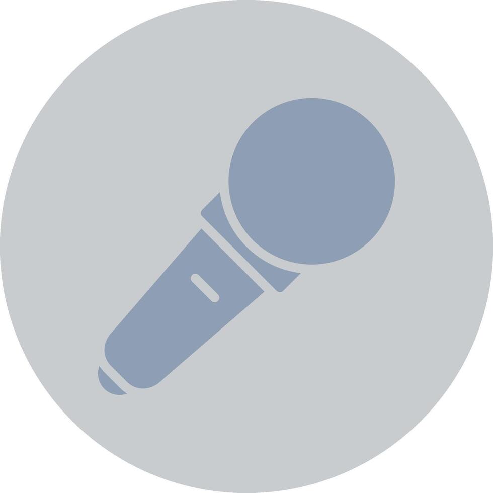 Mic Creative Icon Design vector