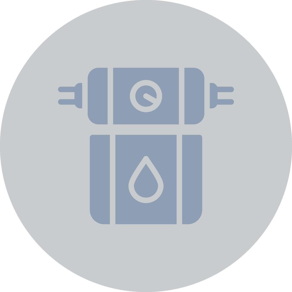 Water Filter Creative Icon Design vector