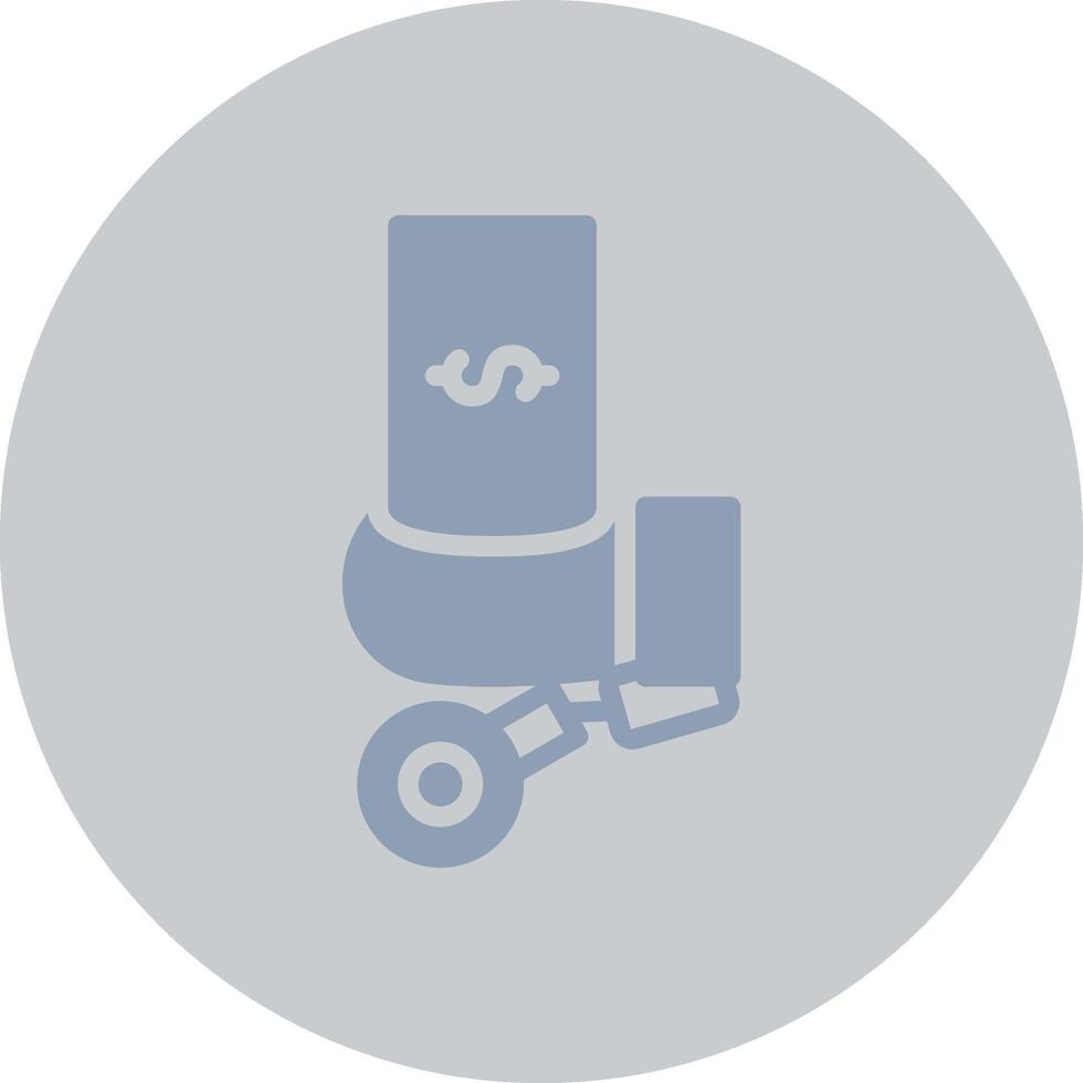 Corruption Creative Icon Design vector