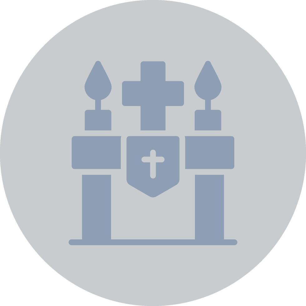 Altar Creative Icon Design vector