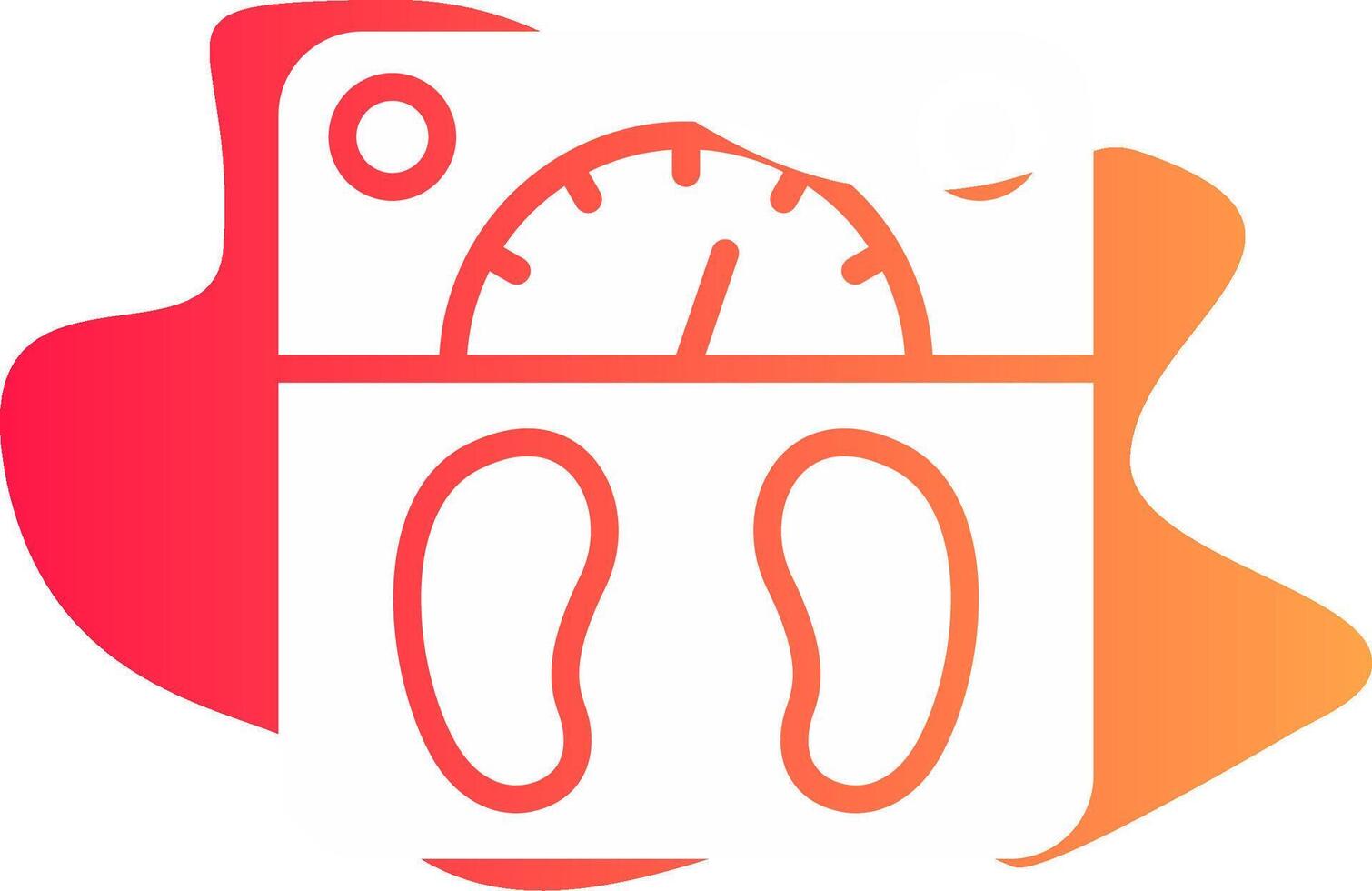 Glyph Hand Draw Design vector