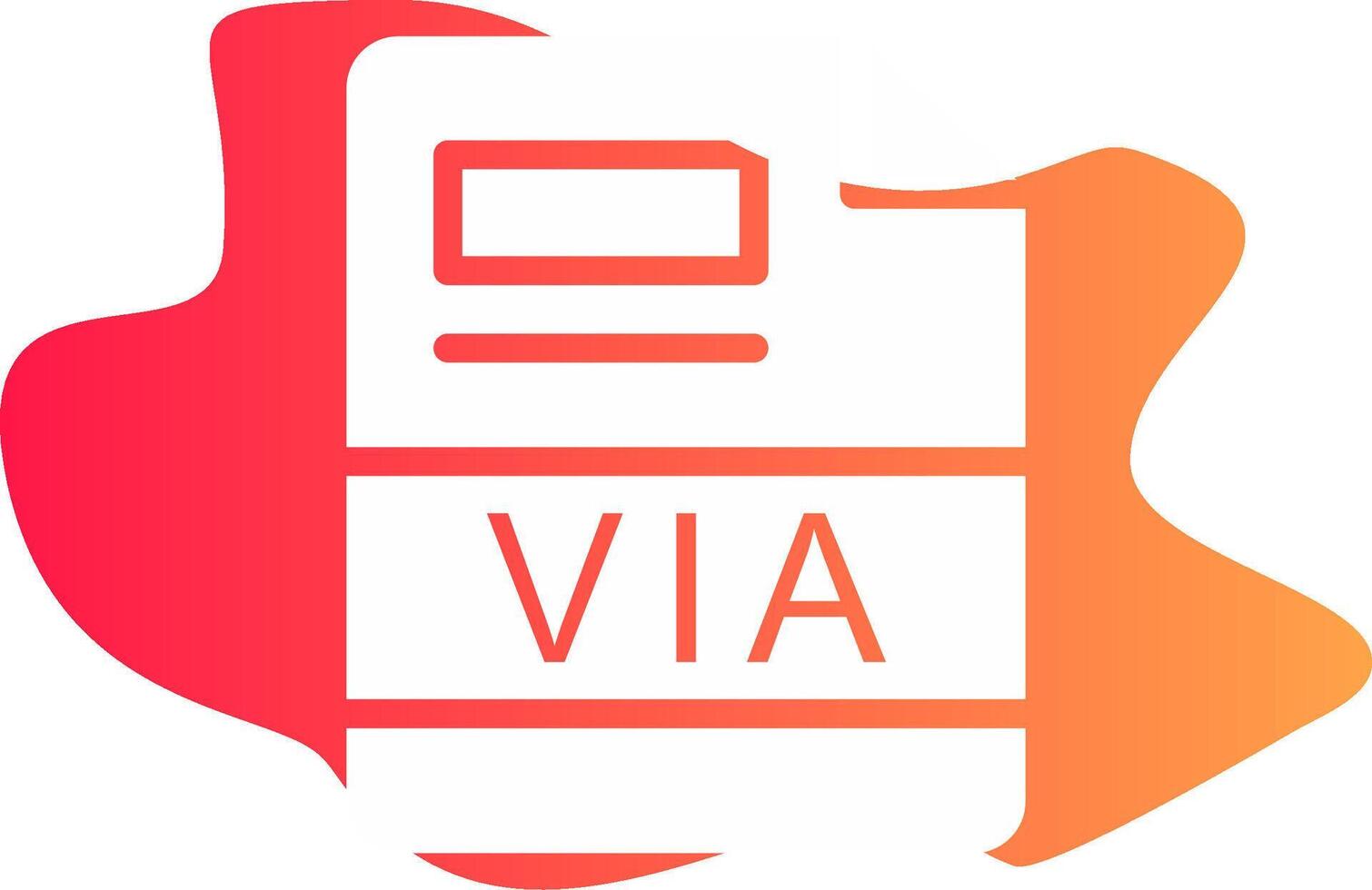 VIA Creative Icon Design vector