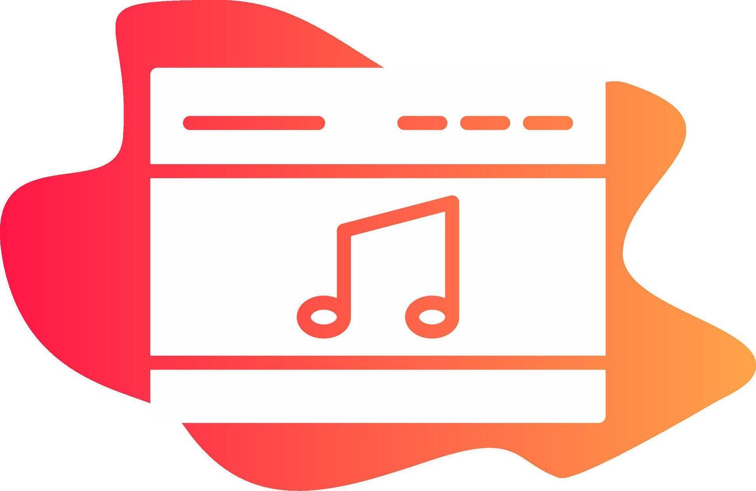Music Creative Icon Design vector
