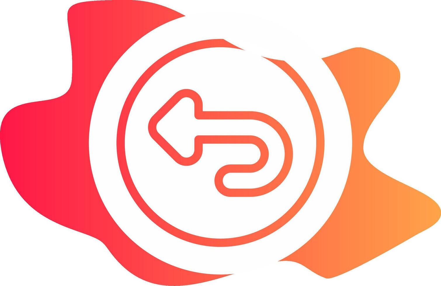Undo Creative Icon Design vector