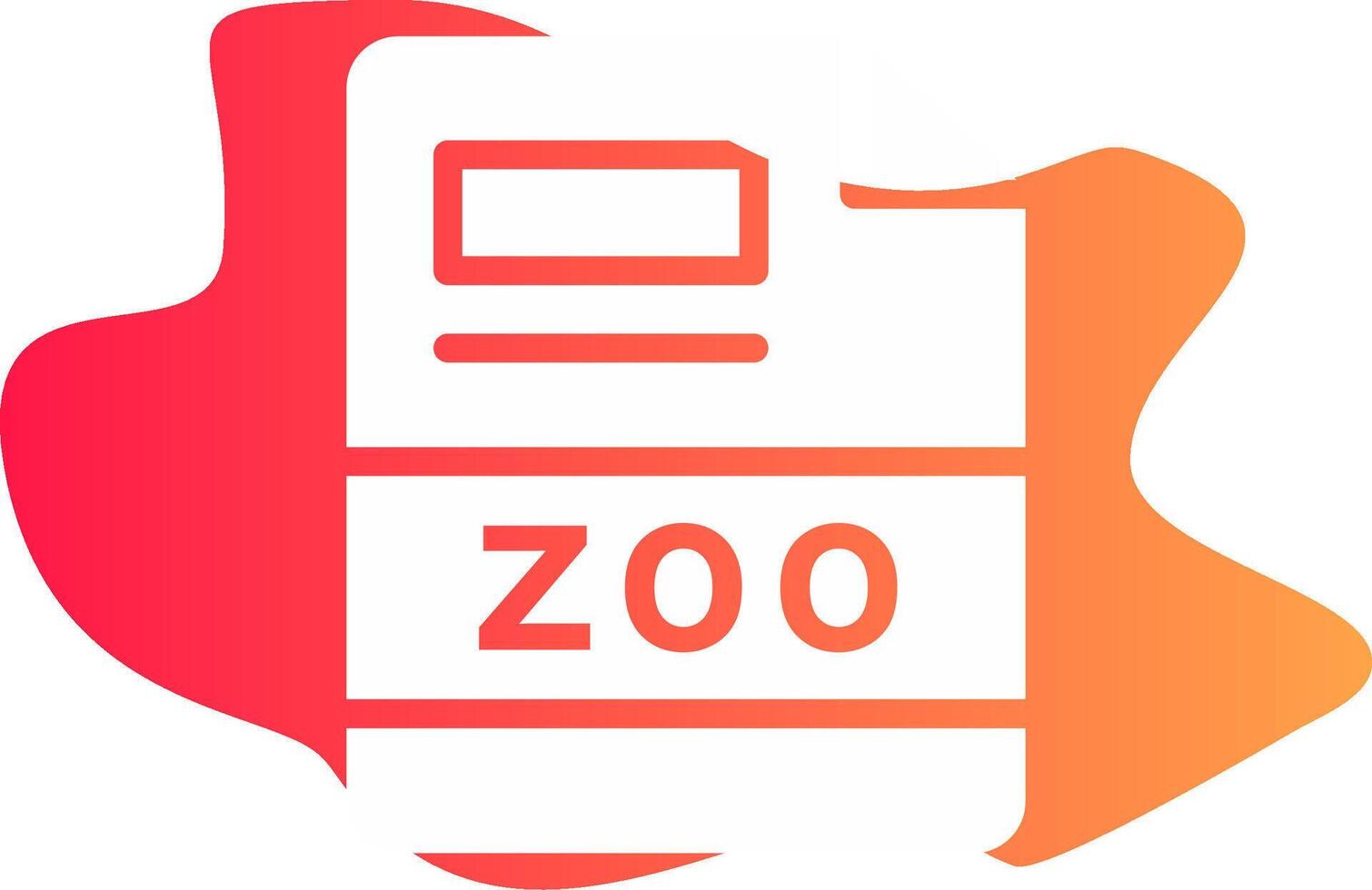 zoo Creative Icon Design vector