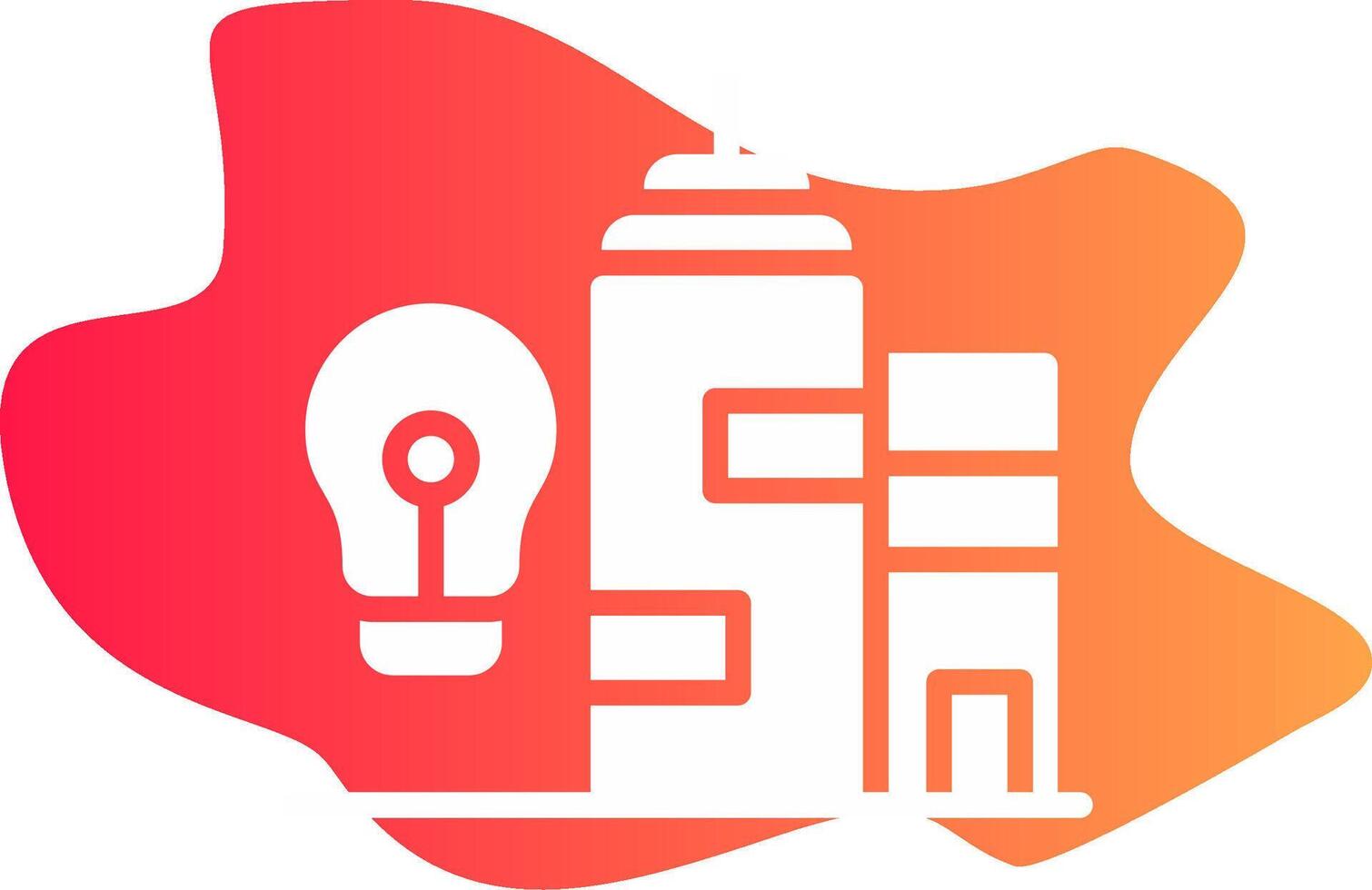 Building a Business Creative Icon Design vector