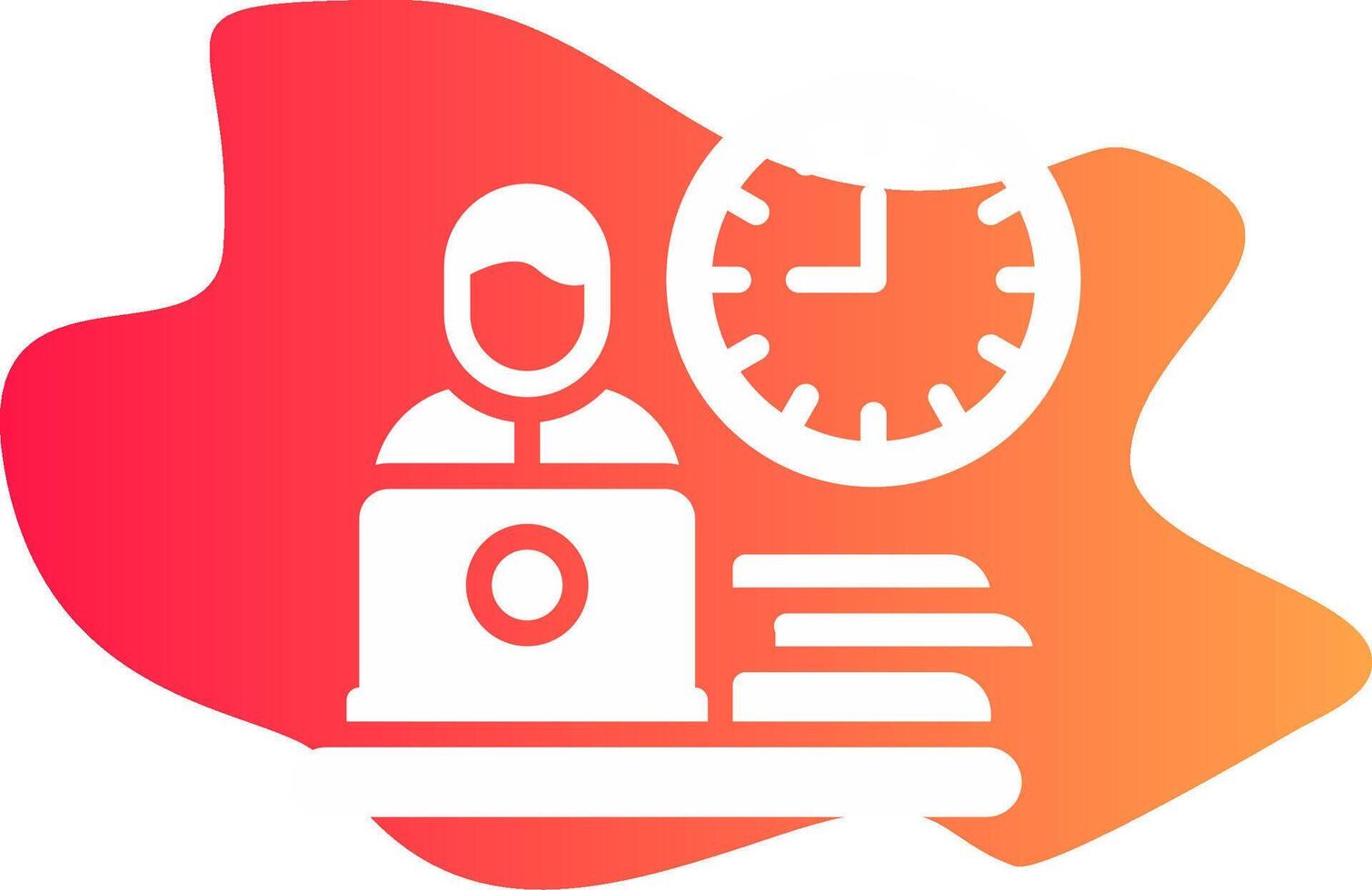 Work Habits Creative Icon Design vector