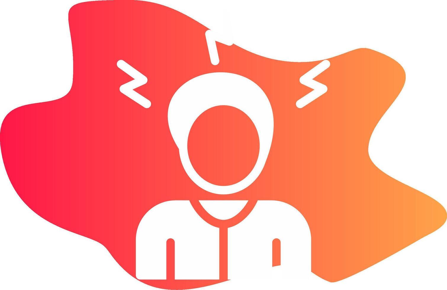 Stress Creative Icon Design vector