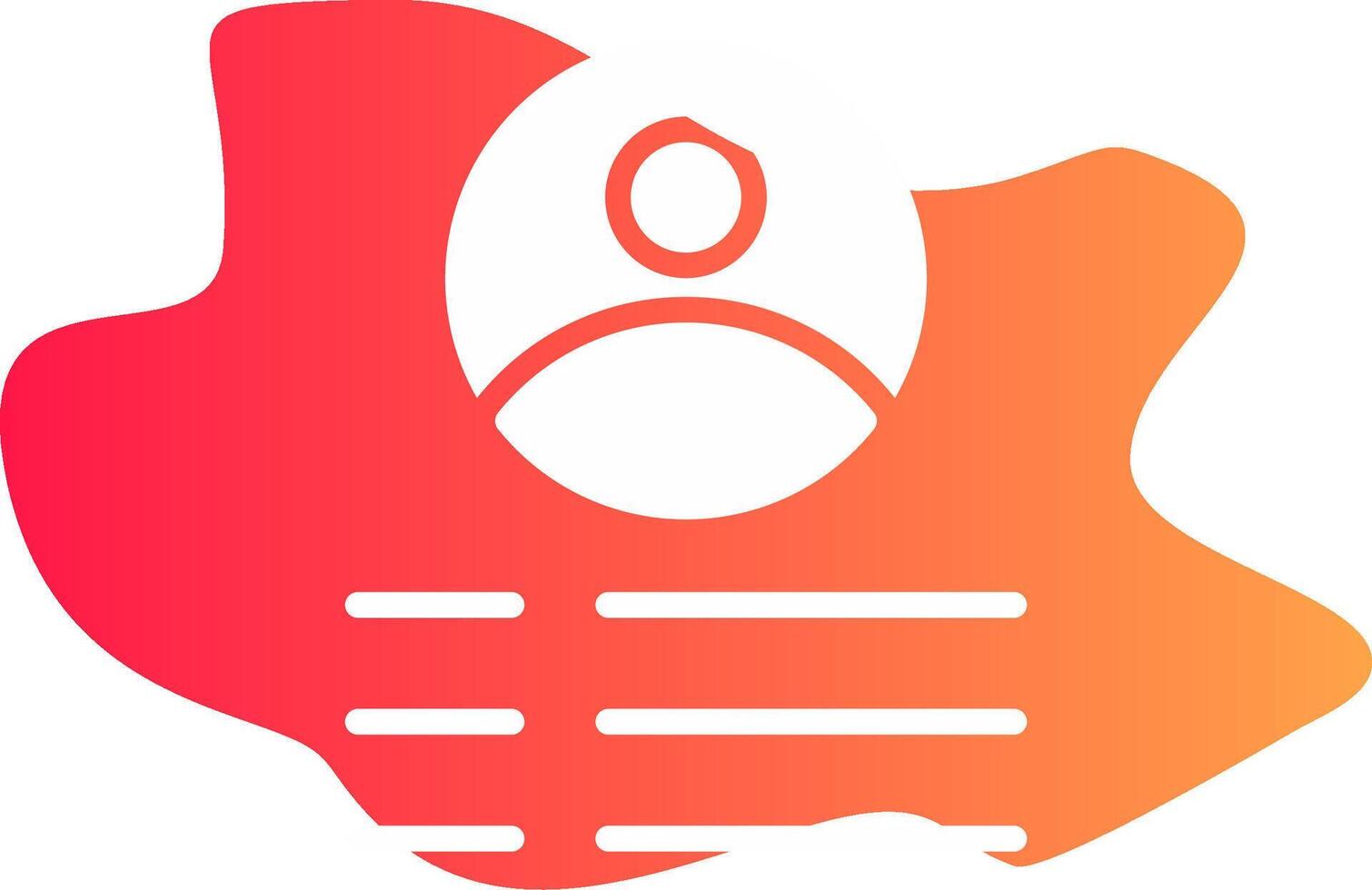 Profile Creative Icon Design vector