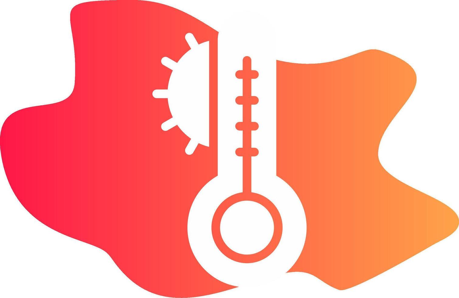 Temperature Creative Icon Design vector