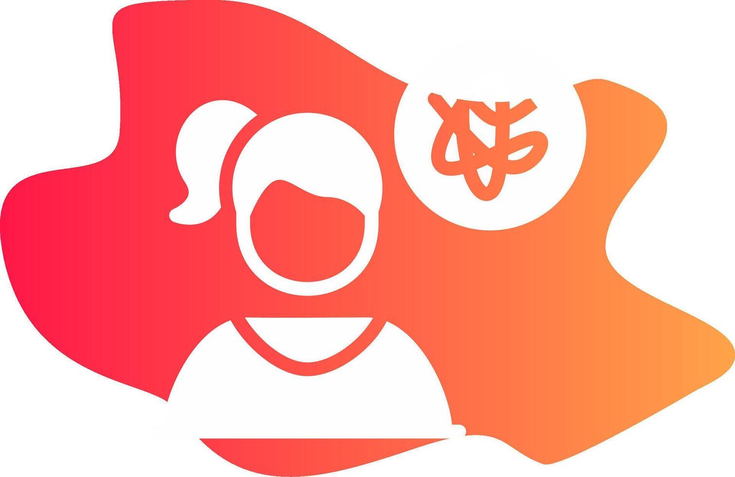 Mess Creative Icon Design vector
