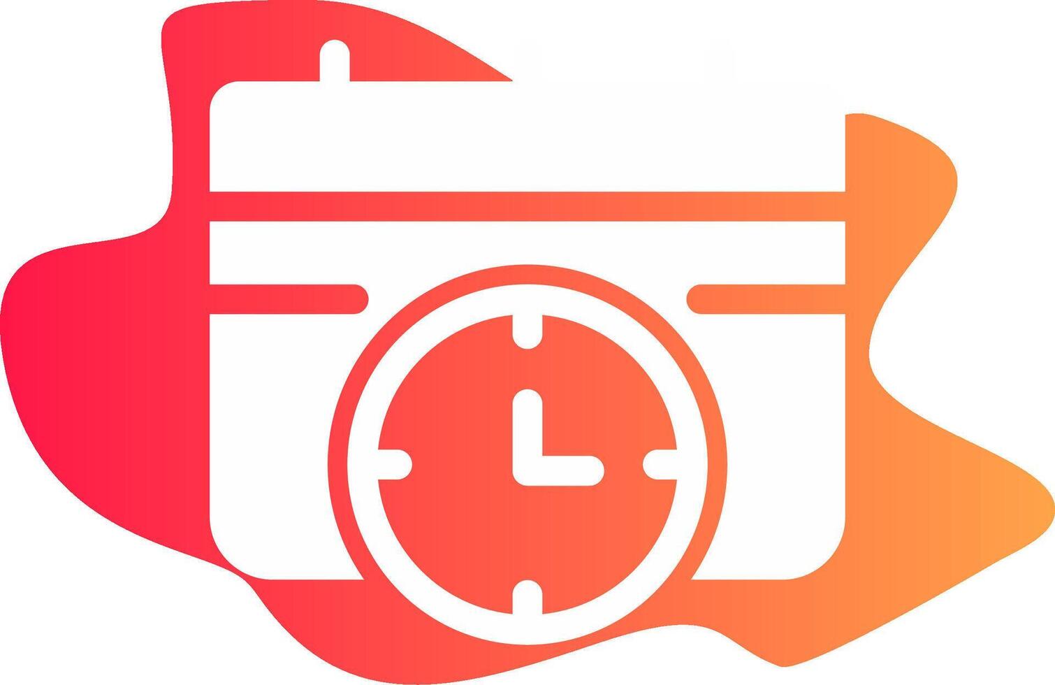 Deadline Creative Icon Design vector