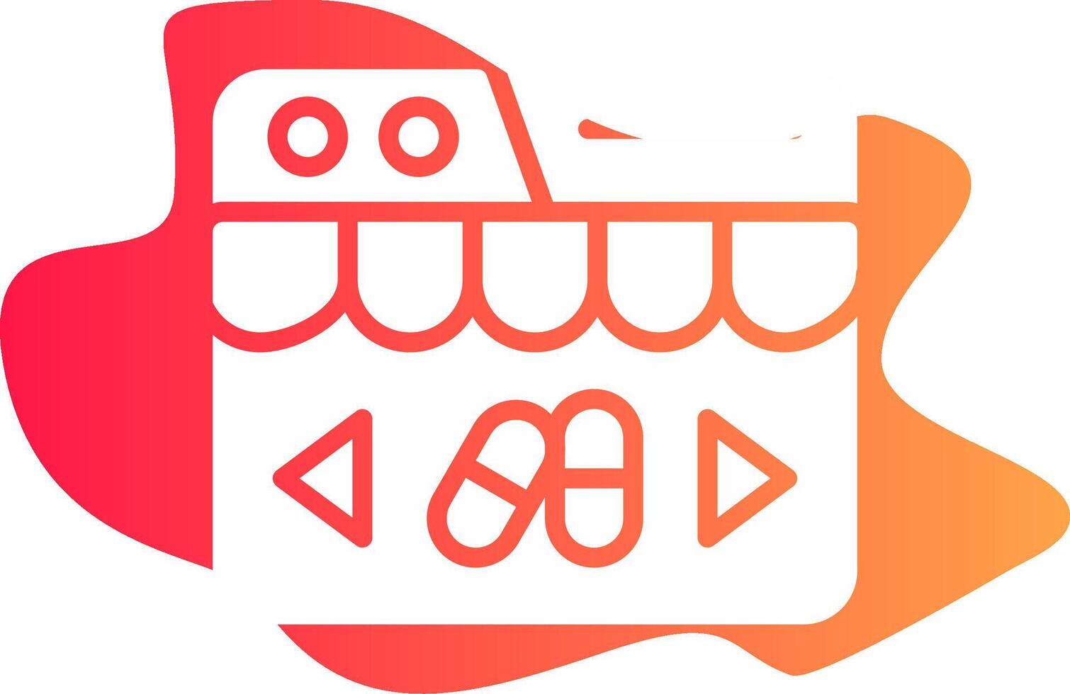 Wide Selection Of Products Creative Icon Design vector