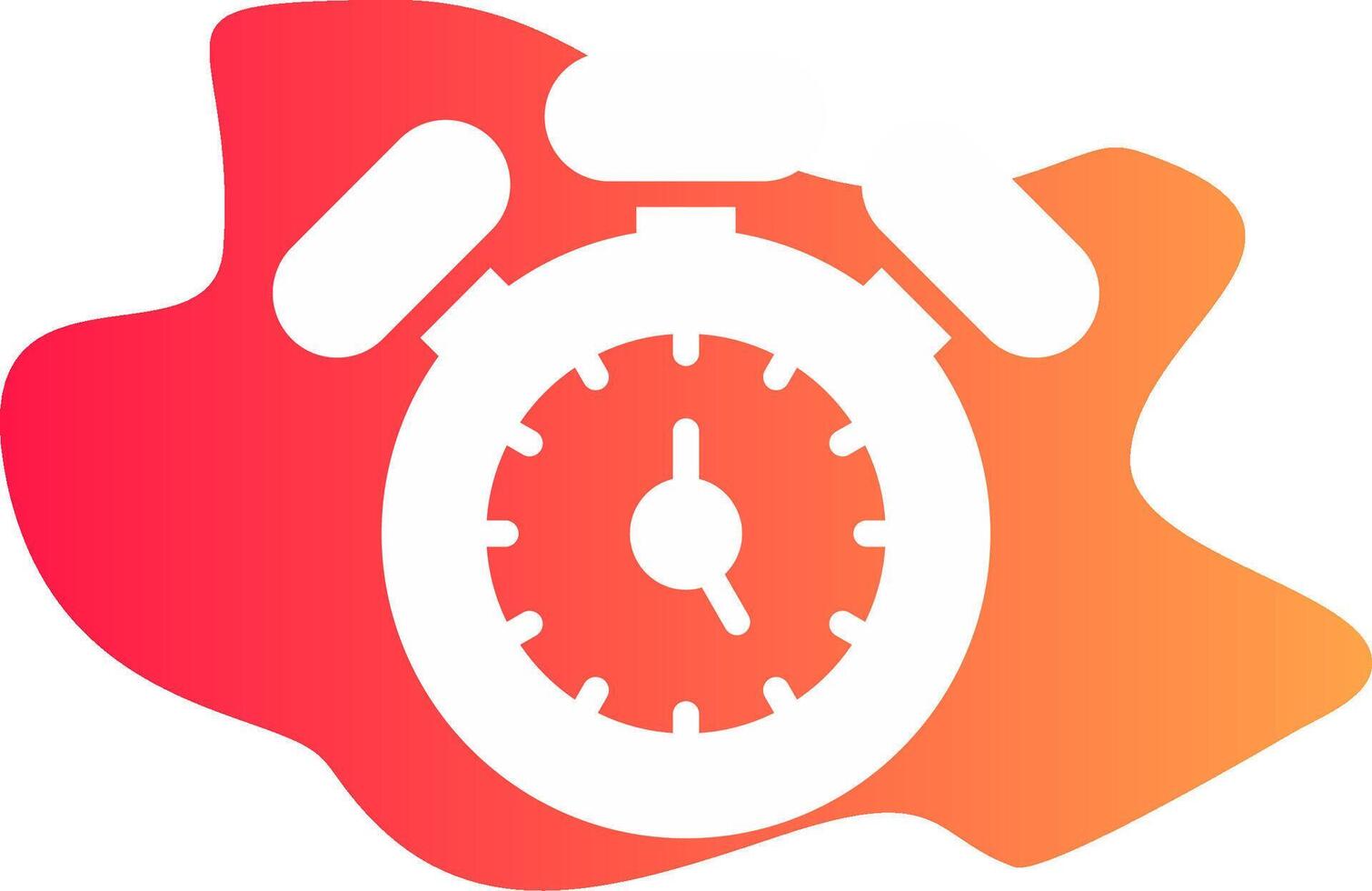 Stopwatch Creative Icon Design vector